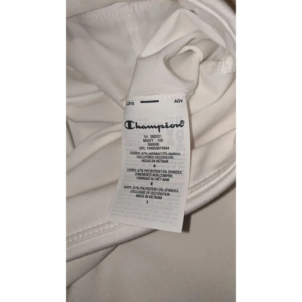 NWT Champion City Sport Eco Flounce Skort Women’s L White Pickleball Tennis